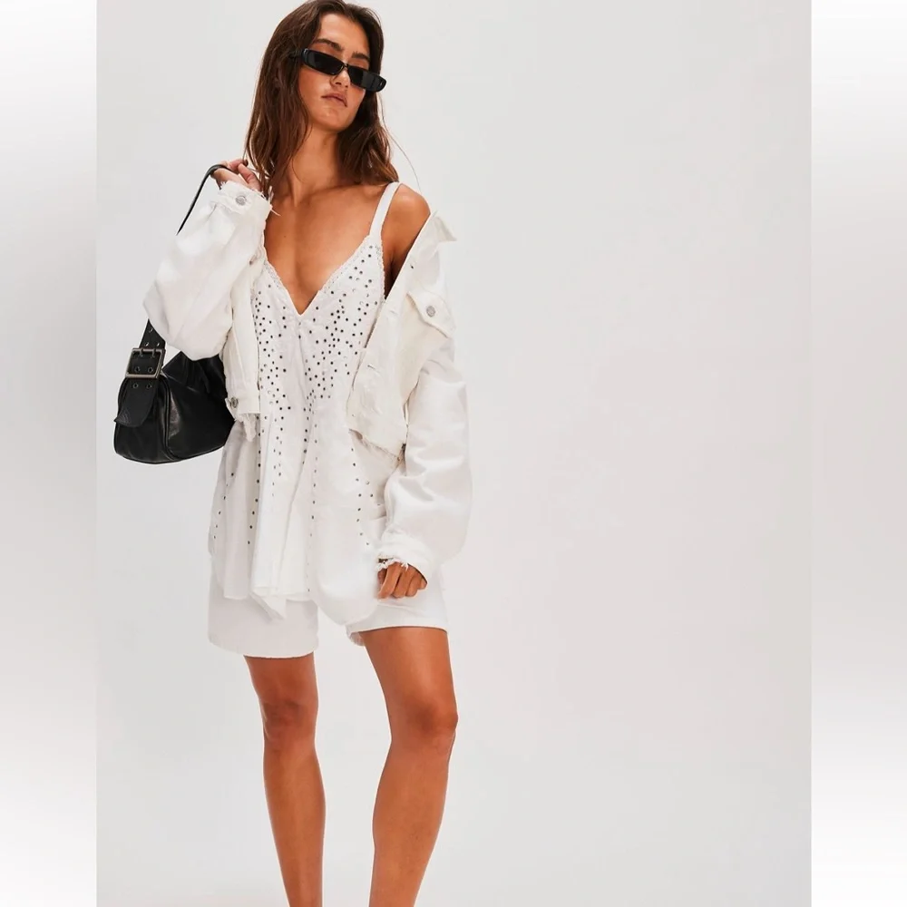 Free People Tell me about it Studded Tunic